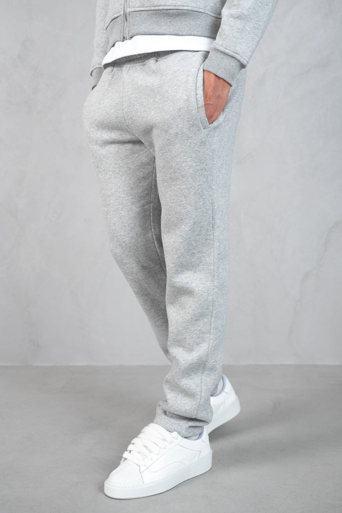 Essential Straight Leg Jogger - Grey Marl
