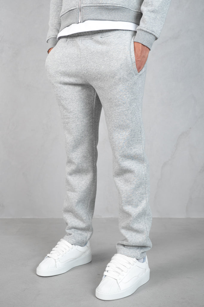 Essential Straight Leg Jogger - Grey Marl