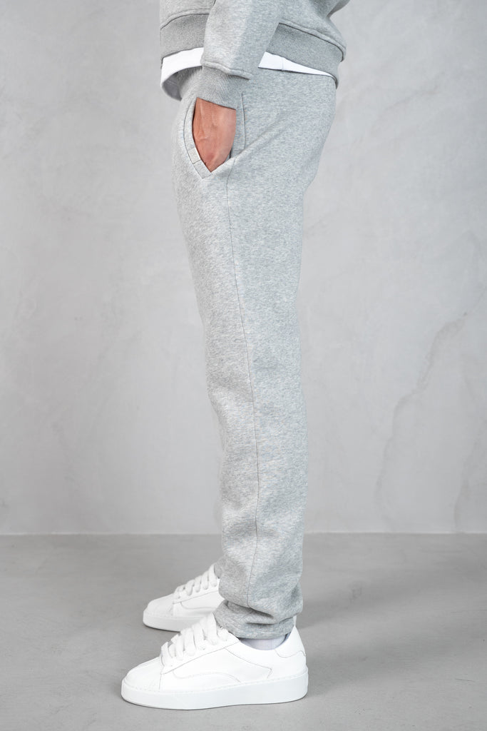 Essential Straight Leg Jogger - Grey Marl