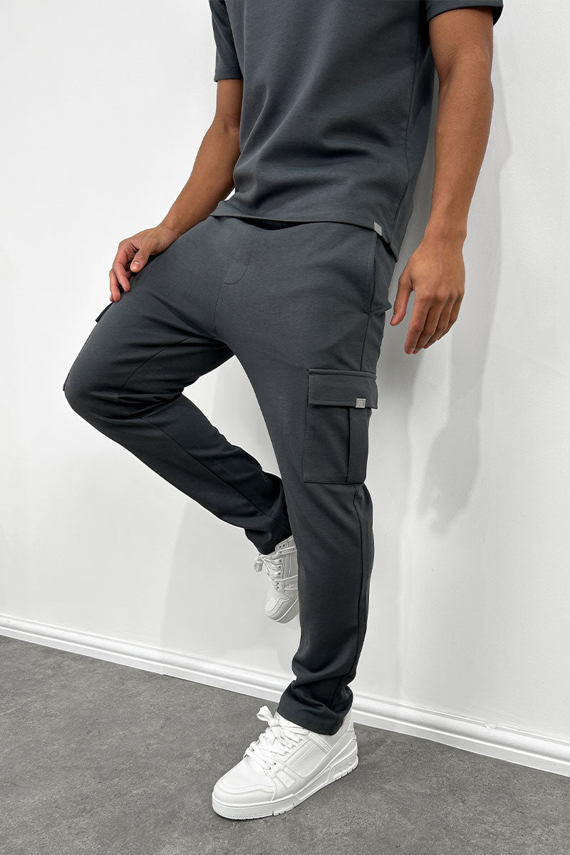 Day To Day Cargo Jogger - Charcoal