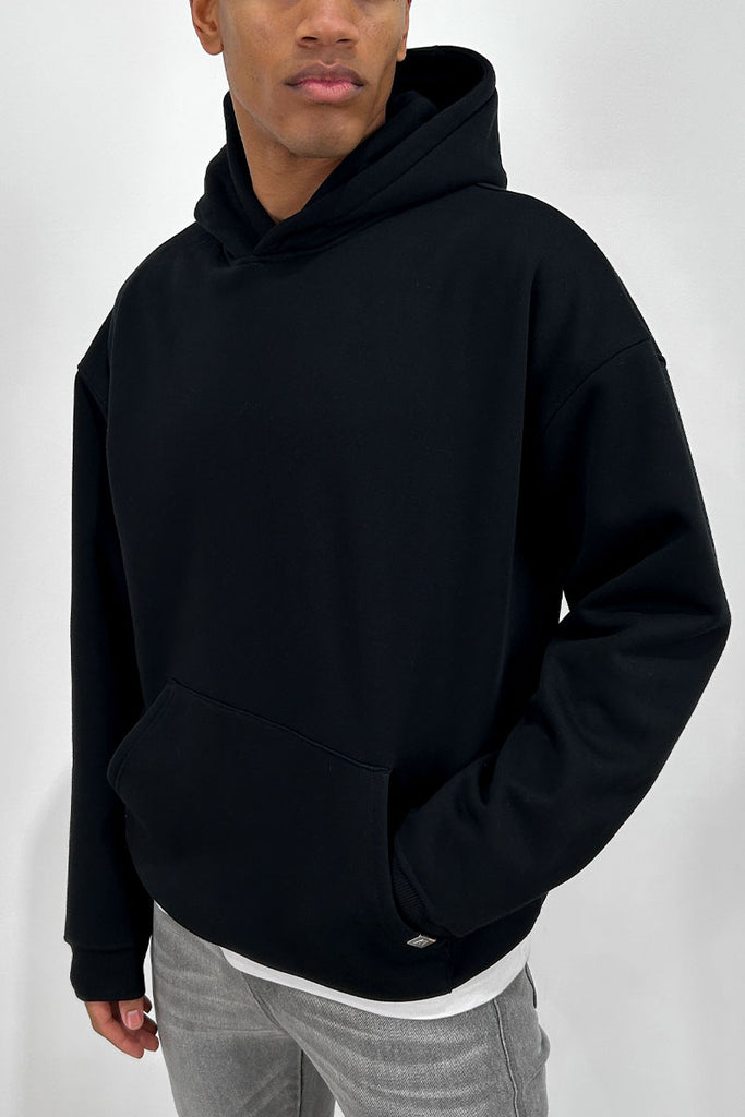 Dead or Alive Puff Print Hoodie - Black