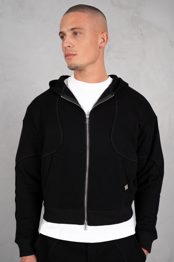 Flow Seam Straight Leg Jogger - Black