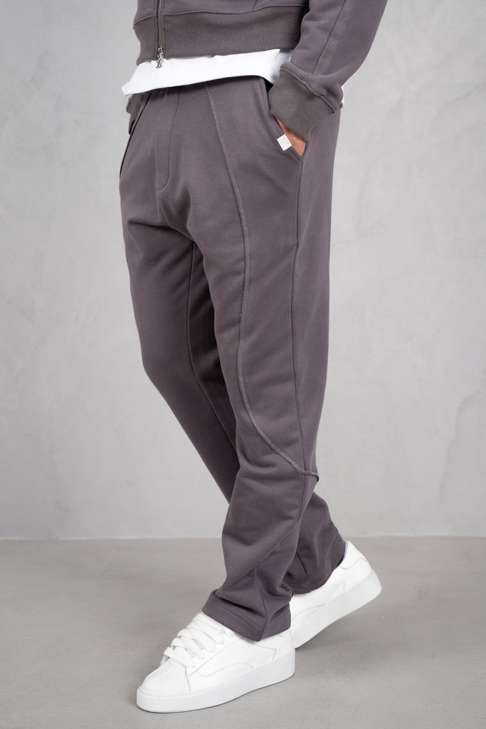 Flow Seam Boxy Hoodie - Charcoal