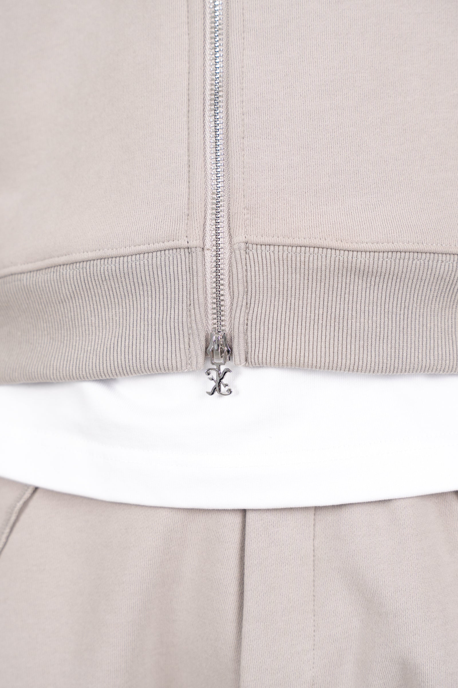 Flow Seam Boxy Hoodie - Grey