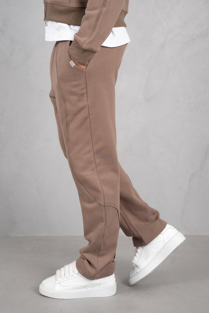 Flow Seam Straight Leg Jogger - Taupe