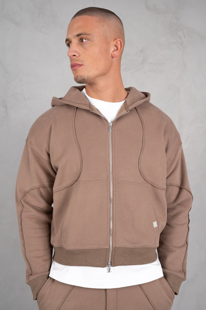 Flow Seam Straight Leg Jogger - Taupe