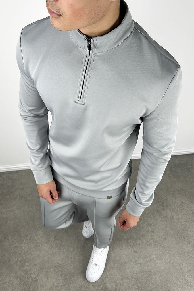 Scuba Pintuck Joggers - Grey