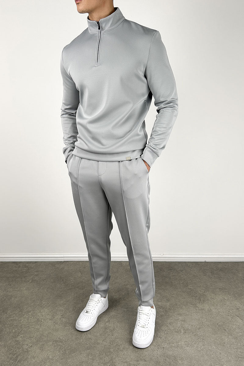 Scuba Pintuck Joggers - Grey