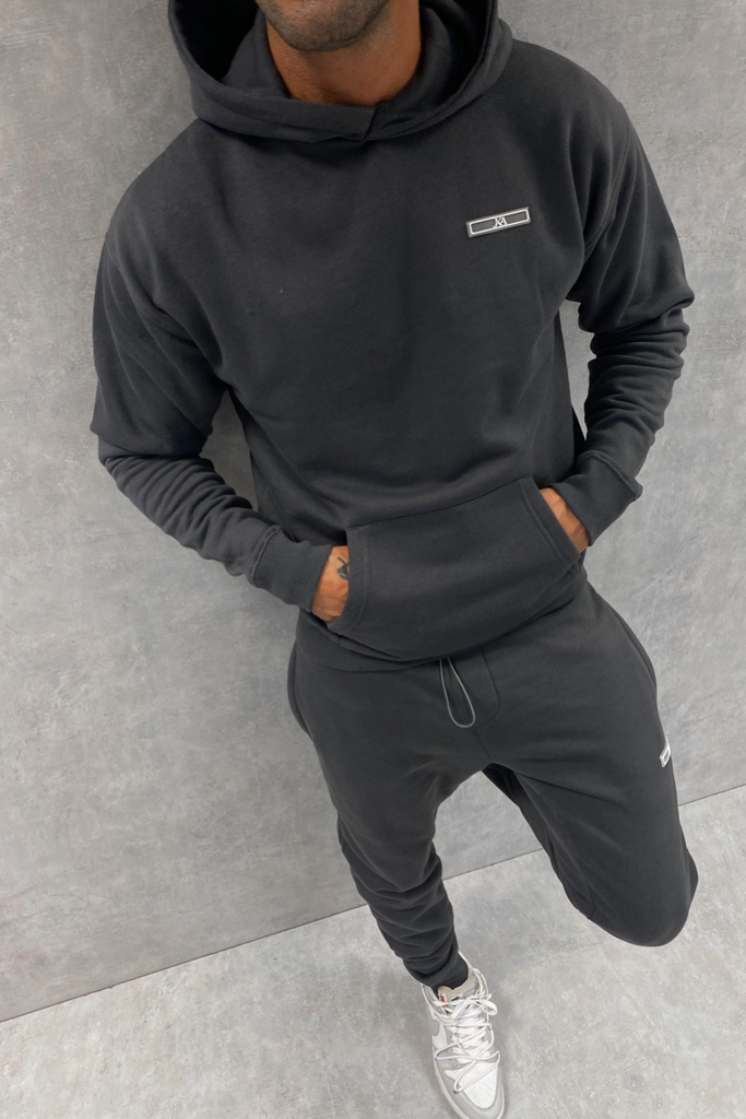 Day To Day Slim Fit Hoodie  - Charcoal Grey