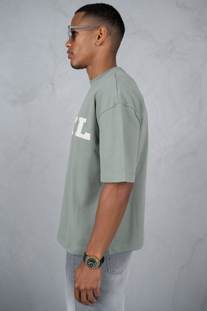 INTL Boxy T-Shirt - Khaki
