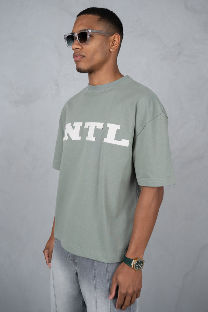 INTL Boxy T-Shirt - Khaki