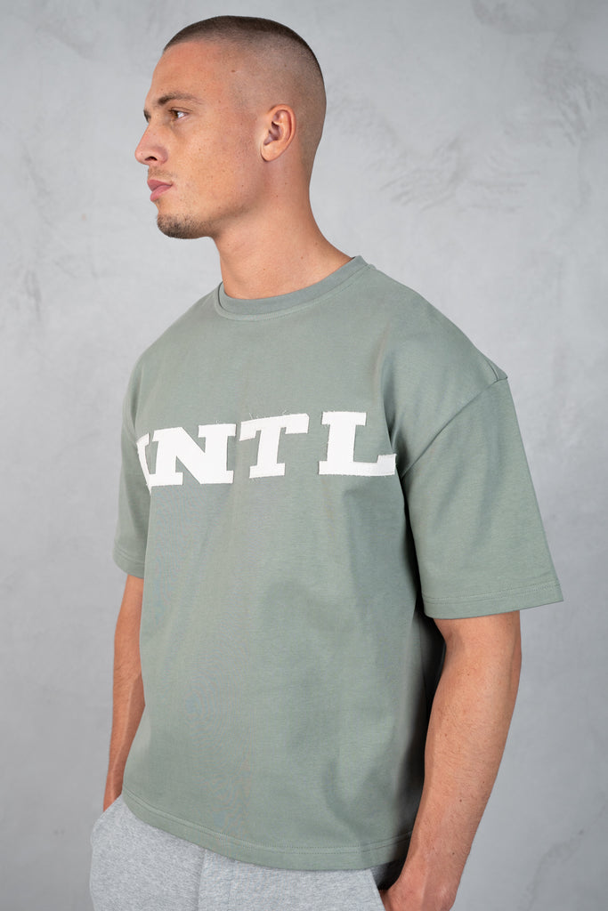INTL Boxy T-Shirt - Khaki