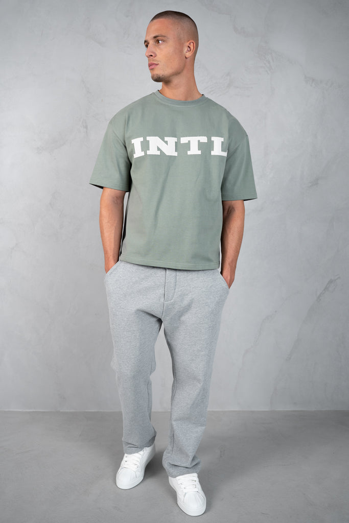 INTL Boxy T-Shirt - Khaki