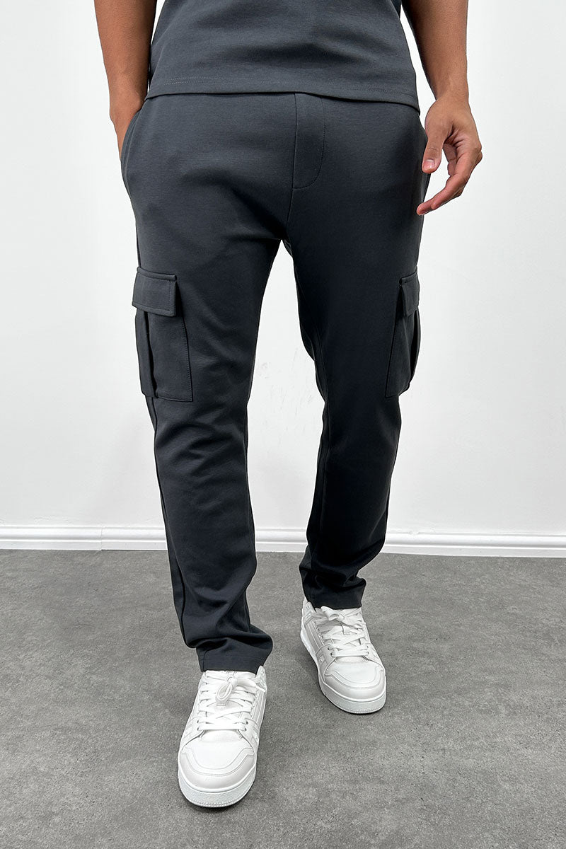 Day To Day Cargo Jogger - Charcoal