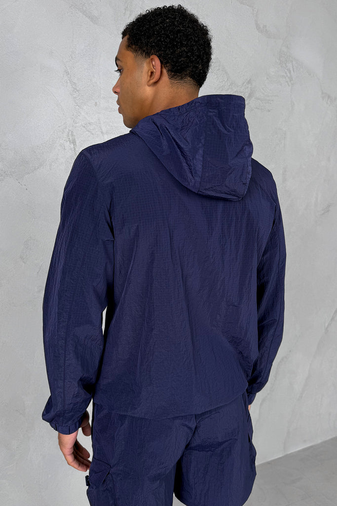 Ripstop Windbreaker Jacket - Navy