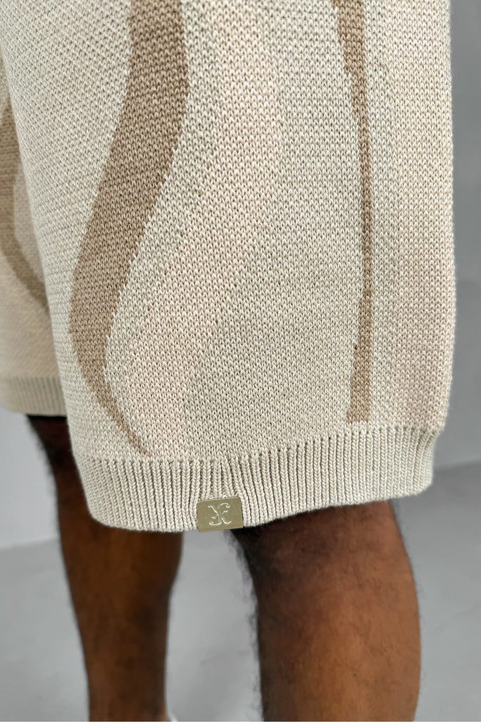 Flow Knitted Shorts - Off White