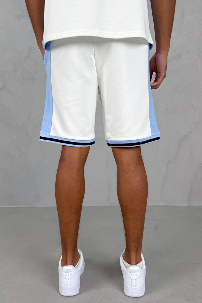 Chaos Crest Short - White/Pale Blue