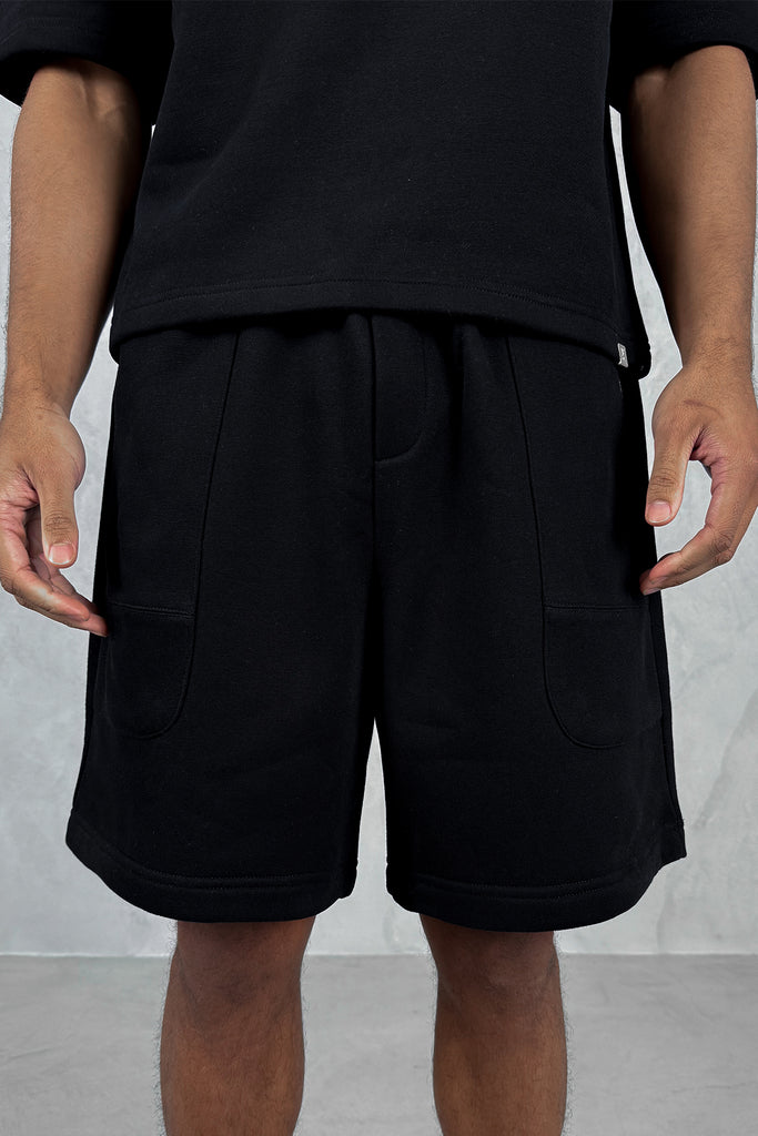 Carpenter Baggy Shorts - Black