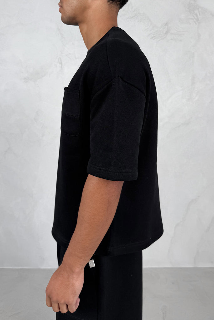 Carpenter Boxy T-Shirt - Black