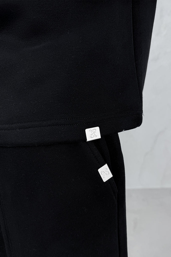 Carpenter Boxy T-Shirt - Black