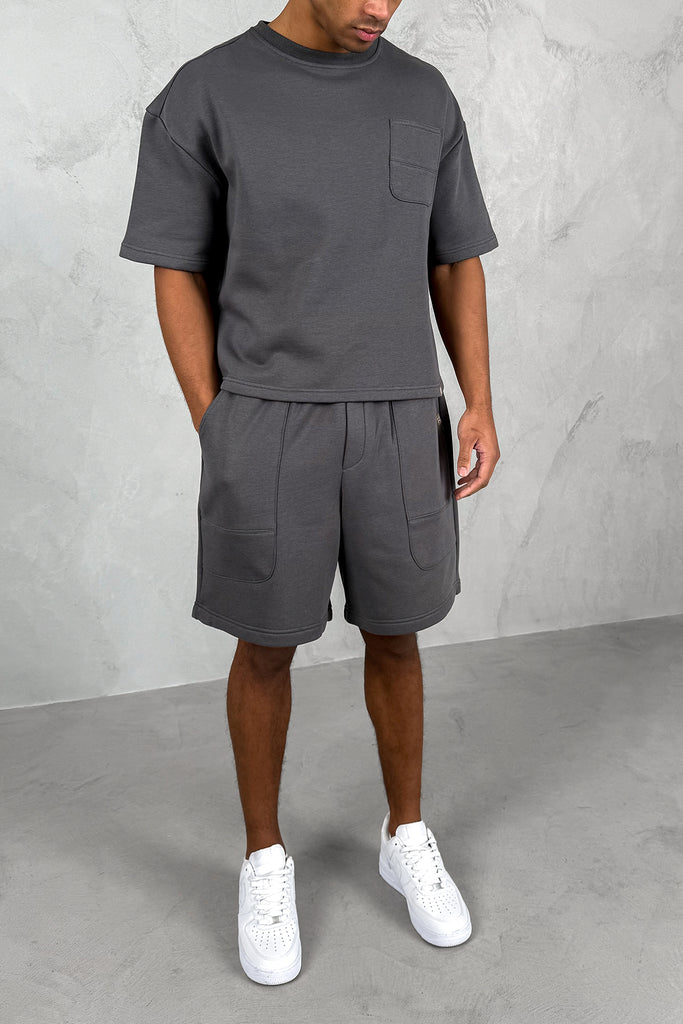 Carpenter Baggy Shorts - Charcoal