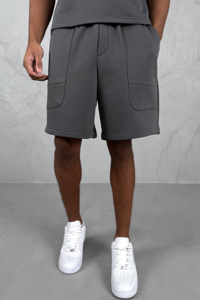Carpenter Baggy Shorts - Charcoal