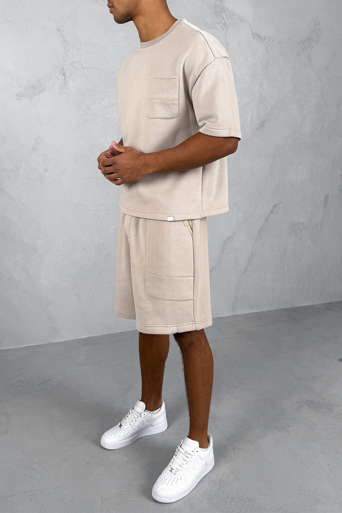 Carpenter Boxy T-Shirt - Grey