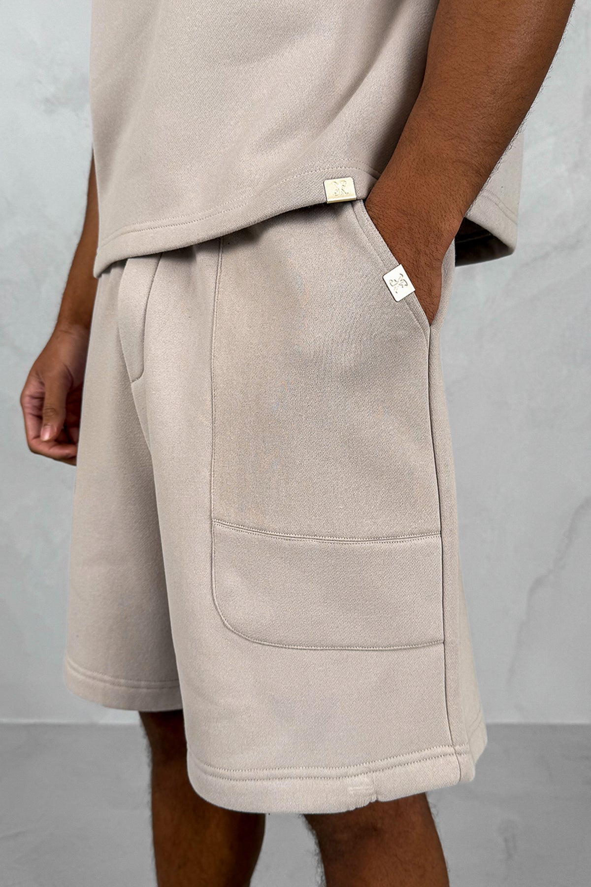 Carpenter Baggy Shorts - Grey