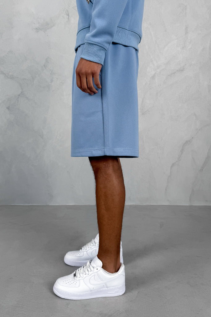 Baggy Sweat Shorts - Pastel Blue