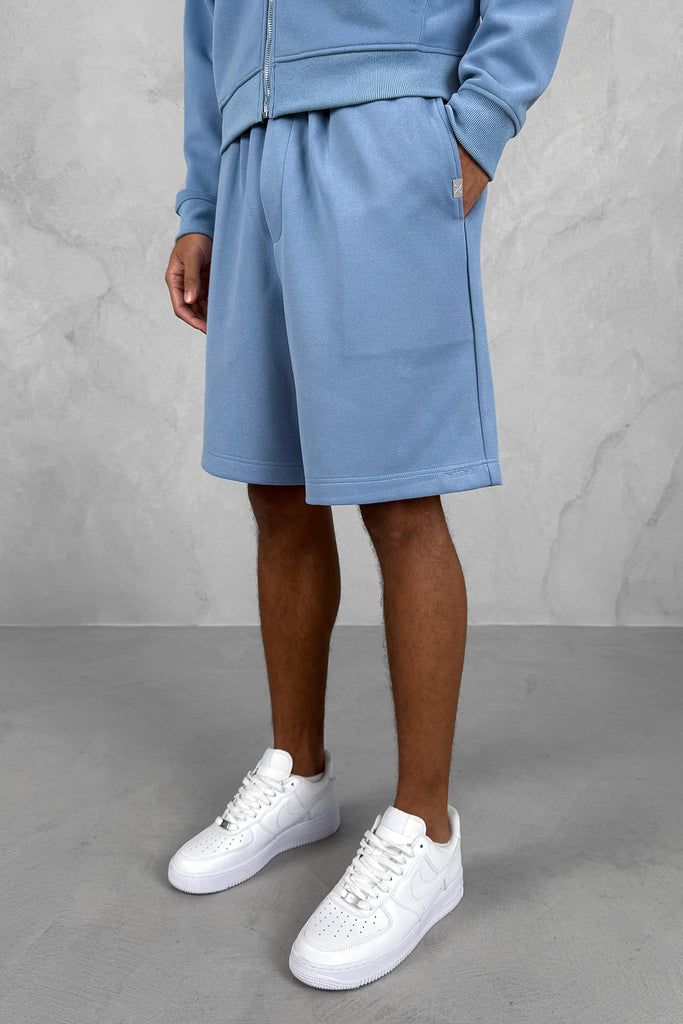 Baggy Sweat Shorts - Pastel Blue