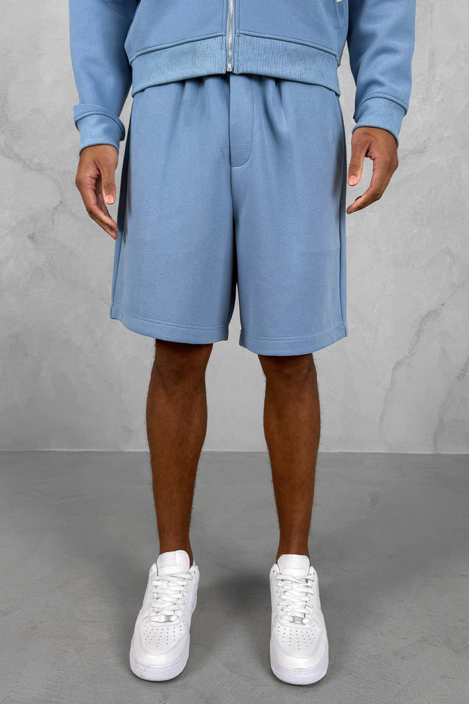 Baggy Sweat Shorts - Pastel Blue