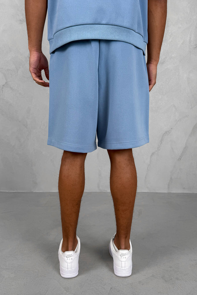 Baggy Sweat Shorts - Pastel Blue