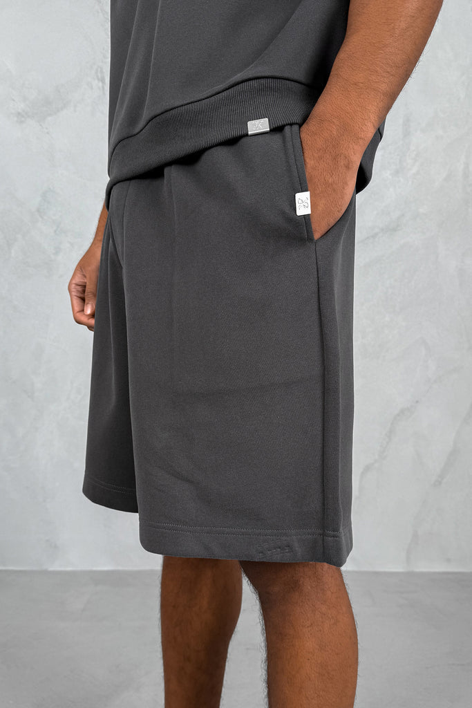 Baggy Sweat Shorts - Charcoal