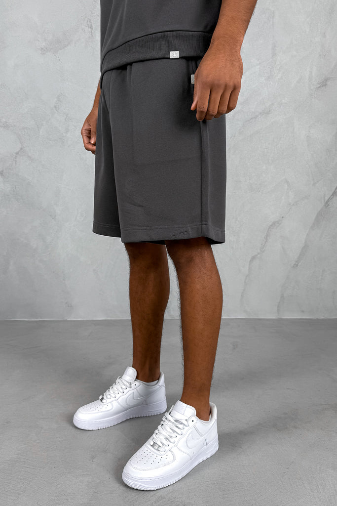 Baggy Sweat Shorts - Charcoal