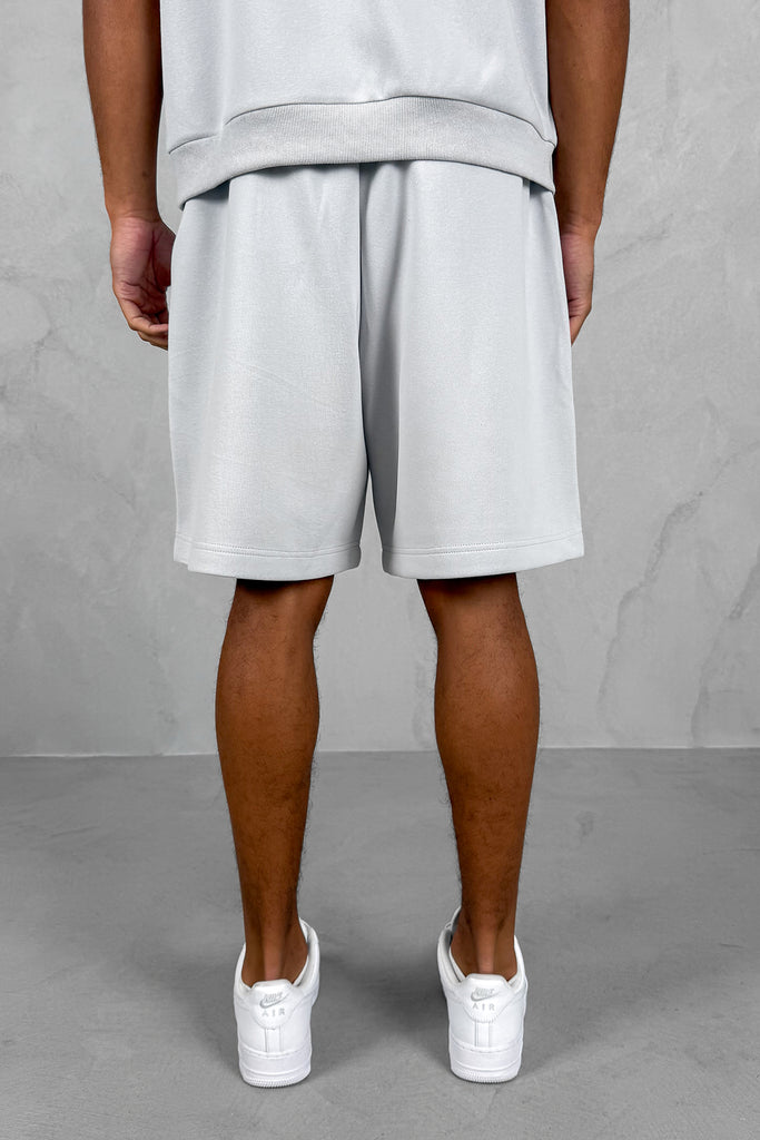 Baggy Sweat Shorts - Light Grey