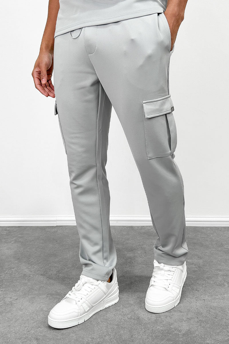 Day To Day Scuba Cargo Pant Jogger - Grey