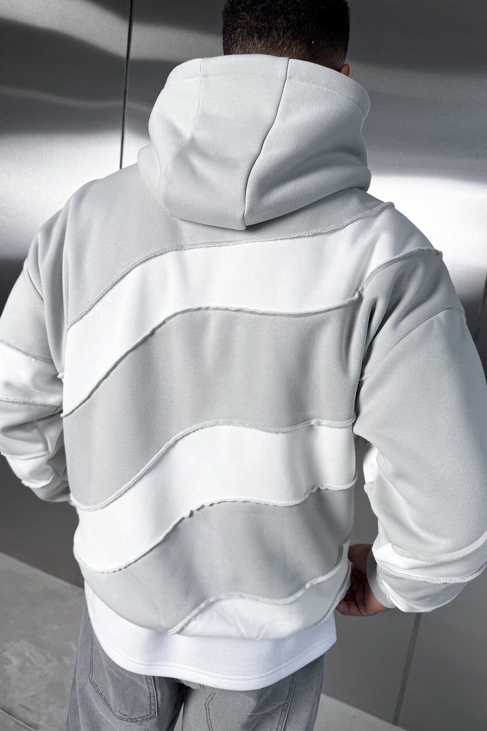 Flow Stitch And Repair Hoodie - Grey