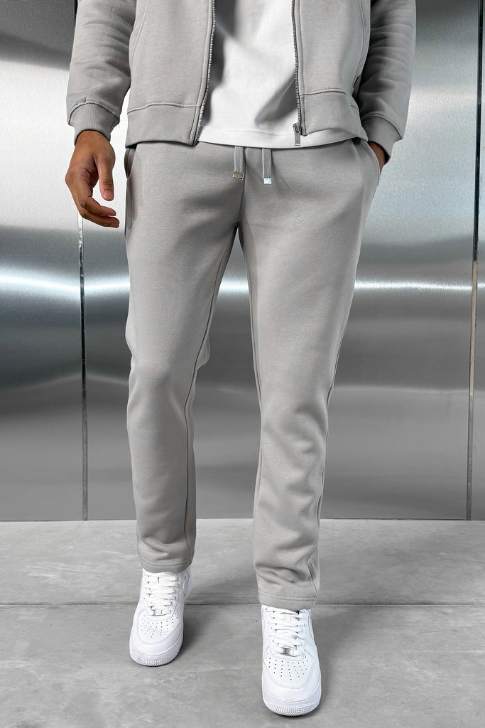 Straight Leg Jogger - Grey