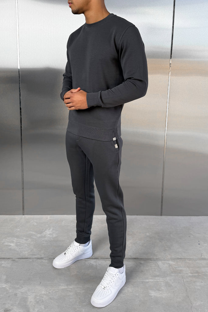 Slim Fit Jogger - Charcoal
