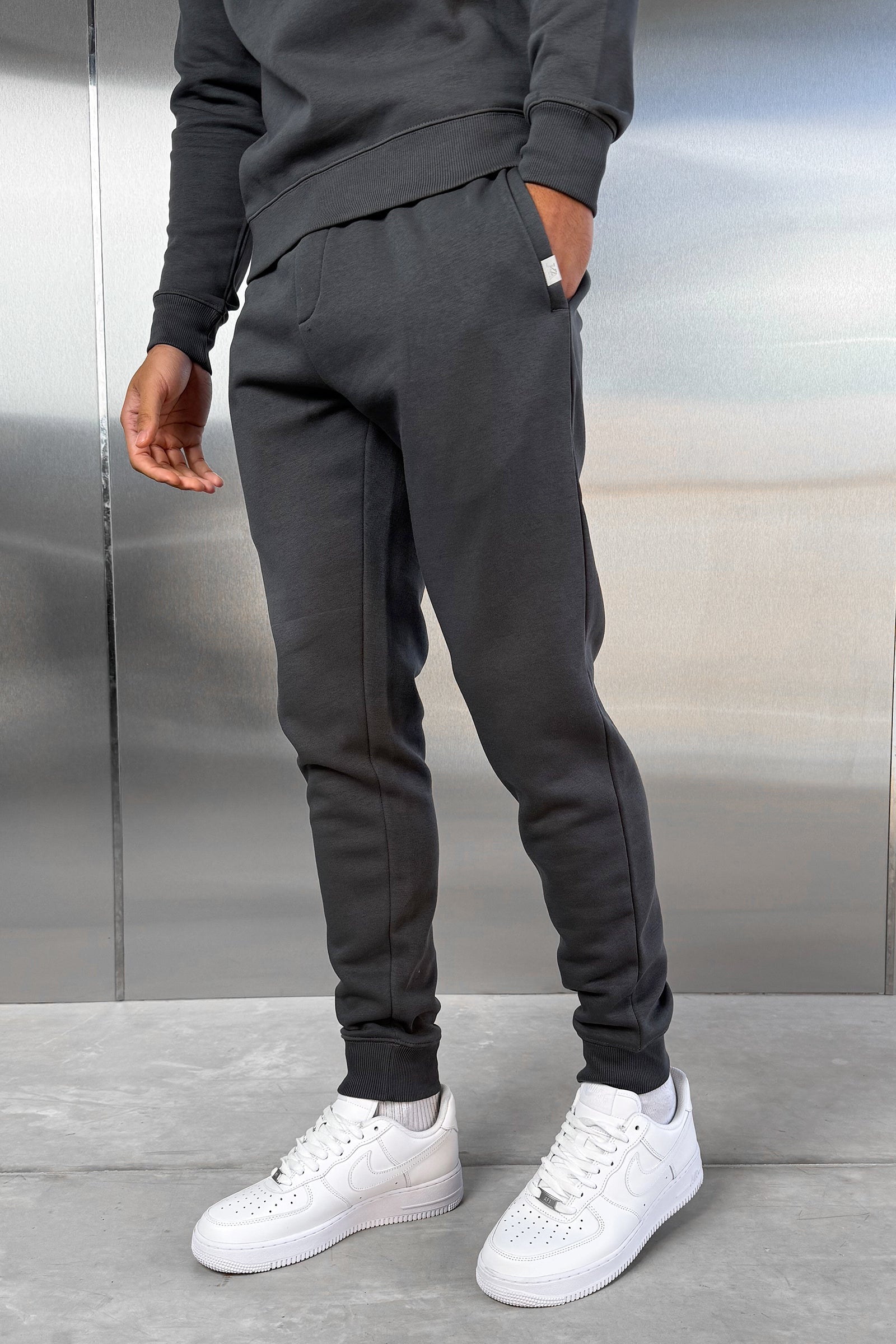 Slim Fit Jogger - Charcoal