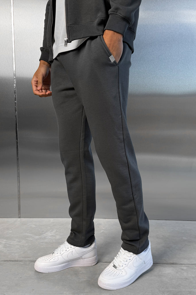 Straight Leg Jogger - Charcoal