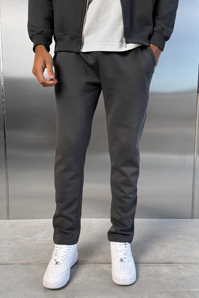 Straight Leg Jogger - Charcoal