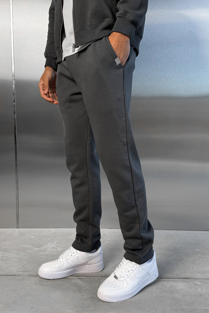 Straight Leg Jogger - Charcoal