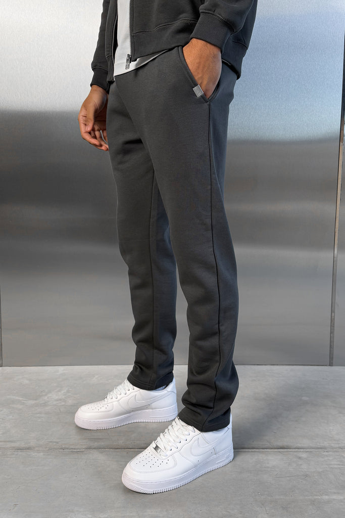 Straight Leg Jogger - Charcoal