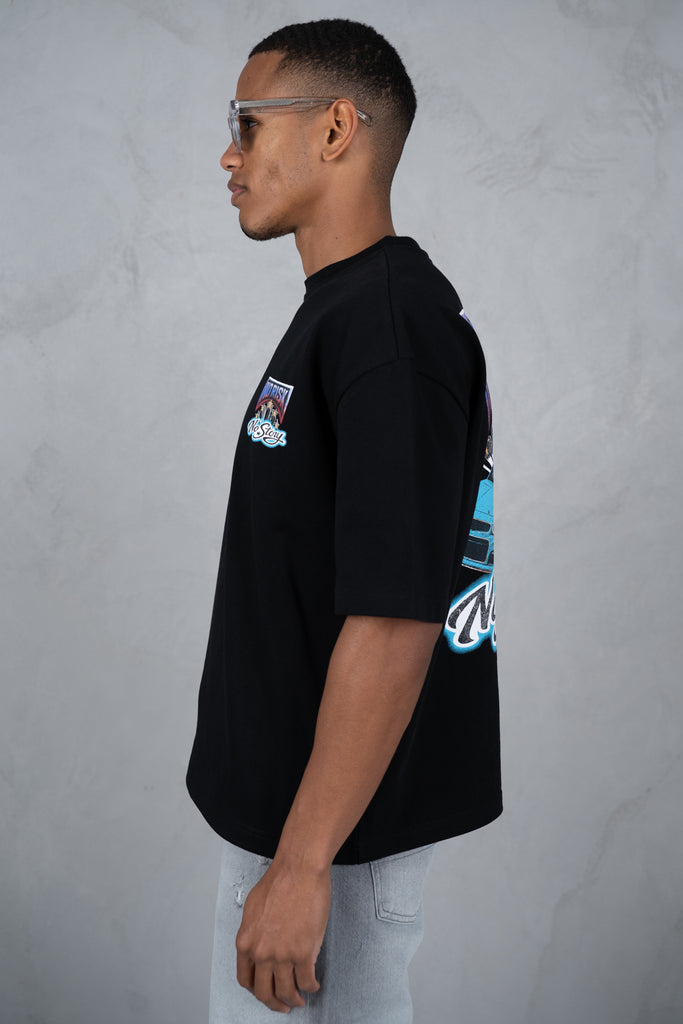 No Risk No Story Boxy T-Shirt - Black