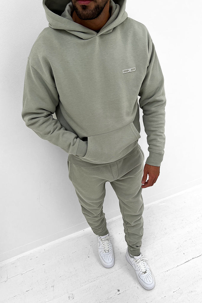 Day To Day Slim Fit Hoodie - Pale Green