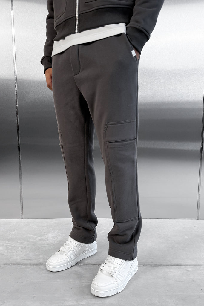 Carpenter Straight Leg Jogger - Charcoal