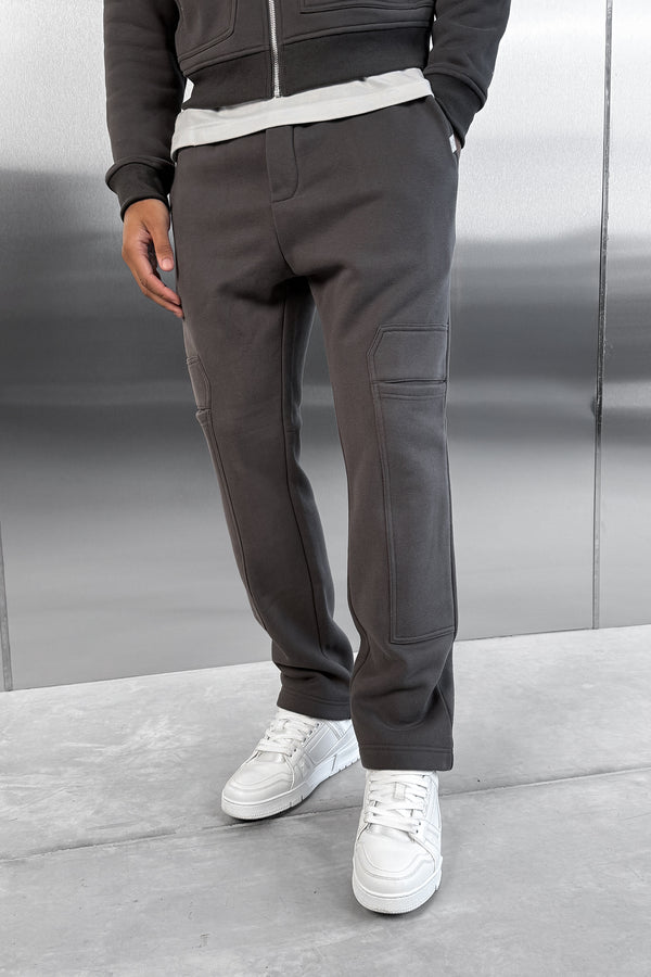Carpenter Straight Leg Jogger - Charcoal