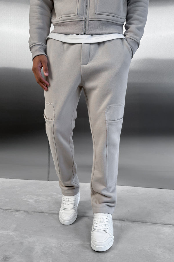 Carpenter  Straight Leg Jogger - Grey
