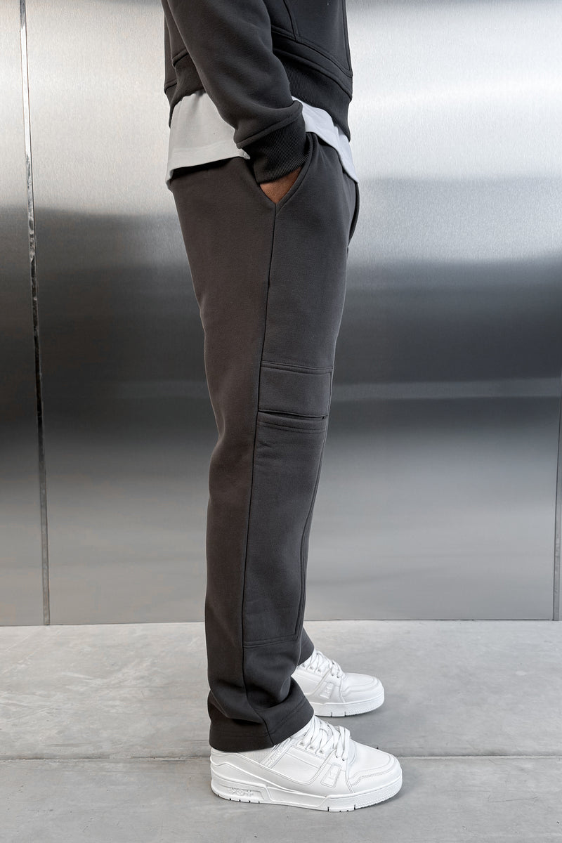Carpenter Straight Leg Jogger - Charcoal